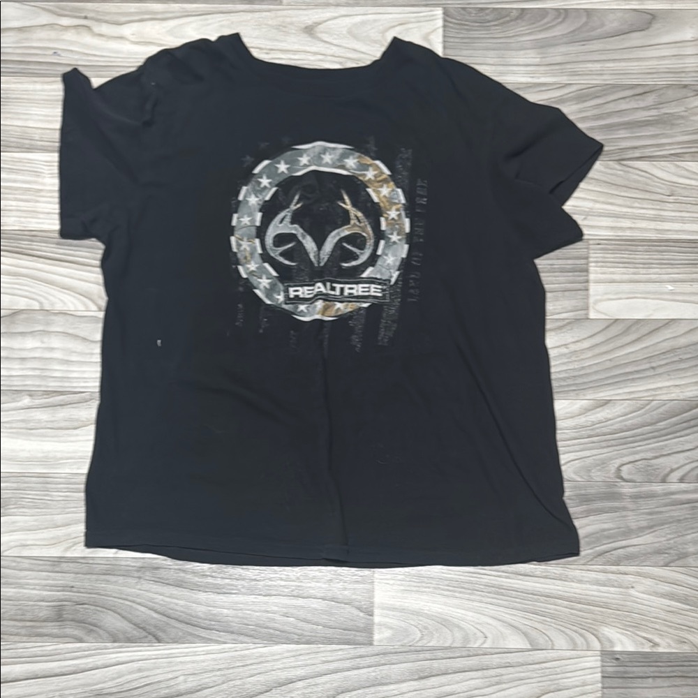 Realtree Black Graphic T-Shirt